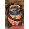 Image 1 : RIDGID 14 GAL SHOP VAC WITH ALL ACCESSORIES