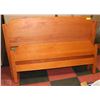 Image 1 : WOODEN HEADBOARD/FOOTBOARD 55"