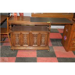 FOLD OUT BUFFET TABLE 18"X38"X32'H