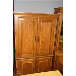 ENTERTAINMENT ARMOIRE 41"X19"X72"HIGH