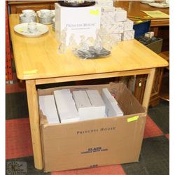 PINE TABLE 59"X35"X30"H