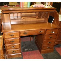 MAPLE ROLL TOP DESK