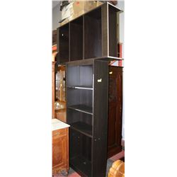 PAIR OF SHELVING UNITS