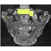 Image 1 : STUNNING ETCHED LEAF DESIGN FRUIT BOWL