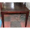 Image 1 : CHERRY WOOD TONE KITCHEN TABLE