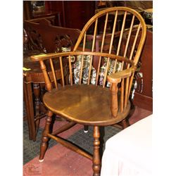 QUAINT FURNITURE WOODEN RAILROAD CHAIR