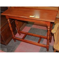 VINTAGE SOLID WOOD SOFA TABLE