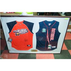 NBA  ALLSTAR JERSEYS AUTOGRAPHED BY BOB MOFFATT