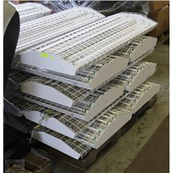 PALLET OF 6 LAMP T5 HIGHBAY WAREHOUSE FIXTURE WITH 317-550 VOLT