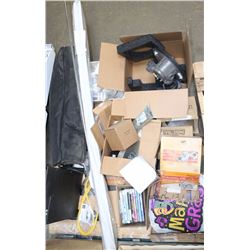 PALLET OF UNCLAIMED FREIGHT- ALL PROCEEDS GO TO