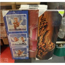 LOT OF 12 NEW LAMINATED PICTURES INCLUDING ANNE