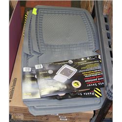 item#30  CASE OF 4 NEW PANTS SAVER FLOOR MATT SETS
