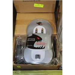 item#4-CASE WITH FOUR 12FT STEREO AUDIO CABLES