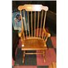 Image 1 : VINTAGE HIGHBACK ROCKING CHAIR