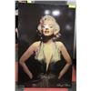 Image 1 : MARILYN MONROE PLAQUE PICTURE  24"X36"