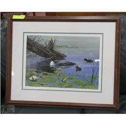 LISSA CALVERT LOON PRINT 141/3750