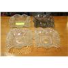 Image 1 : SET OF 4 ESTATE GLASS DISHES