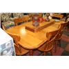 Image 1 : MAPLE TABLE W/ LEAF AND 6 CHAIRS