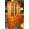 Image 1 : MAPLE CHINA CABINET AND HUTCH