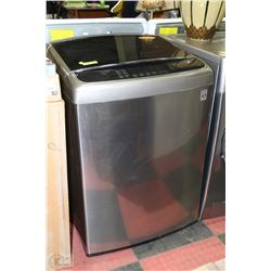 LG TOP LOAD WASHER (GREY) DENT ON SIDE