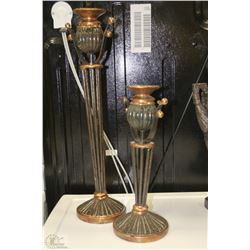 MATCHING TALL CANDLESTICKS