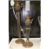 Image 1 : MATCHING TALL CANDLESTICKS