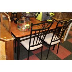 TABLE AND 4 CHAIRS
