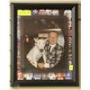 Image 1 : DON CHERRY FRAMED PHOTOGRAPH 13"X15":