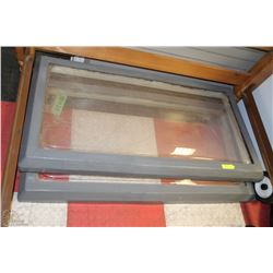 LOT OF 2 SKYLIGHTS   50" X 27"