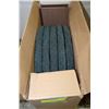 Image 1 : BOX OF BLUE CLEANER 17 INCH BUFFING PADS