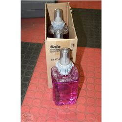 CASE OF GOJO ANTIBACTERIAL PLUM FOAM HANDWASH