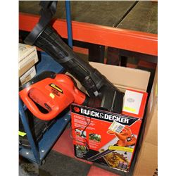 B&D CORDLESS BROOM/BLOWER VAC/MULCHER