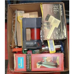BOX OF ASST. TOOLS
