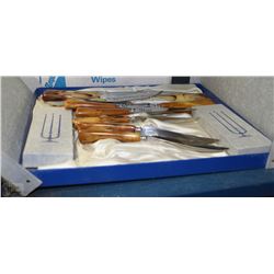 BONE HANDLED KNIFE SET