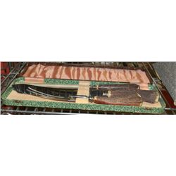 BONE HANDLED CARVING SET