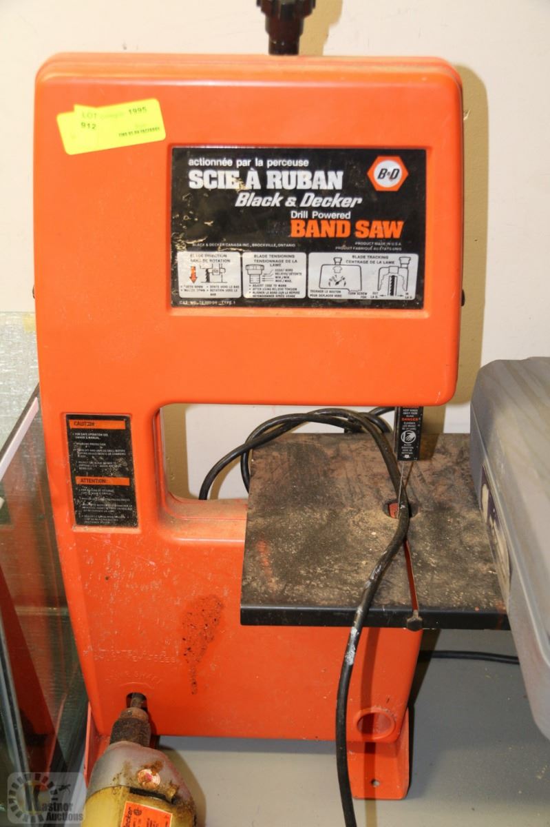 B&D DRILL POWERED BAND SAW