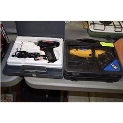 SOLDERING GUN WITH POWERFIST ROTARY TOOL IN CASE