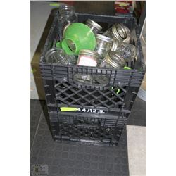 STOCKPOT WITH CANNING SUPPLIES INCLUDING JARS