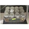 Image 1 : BOX OF NEW CANNING JARS