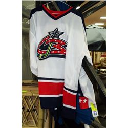 RICK NASH SIGNED COLUMBUS BLUE JACKETS CCM OFFICAL