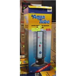 item#33  AQUA TUBE LIGHTED TROPICAL FISH CD HOLDER