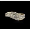 Image 2 : 14KT Yellow Gold 0.25ctw Diamond Ring