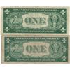 Image 2 : 1935 $1 Star Note Silver Certificate Currency Lot of 2