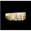 Image 1 : 18KT Yellow Gold 1.39ctw Diamond Ring