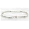 Image 6 : 2.68ctw Diamond Bracelet - 18KT White Gold