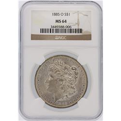 1885-O NGC MS64 Morgan Silver Dollar