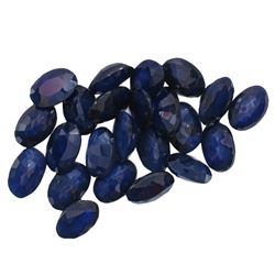 13.2ctw Oval Mixed Blue Sapphire Parcel