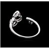 Image 3 : 0.24ctw Diamond Ring - 14KT White Gold