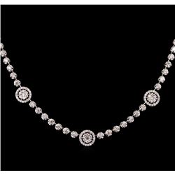 2.53ctw Diamond Necklace - 14KT White Gold