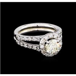 1.64ctw Diamond Ring - 14KT White Gold